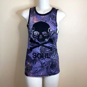 SoulCycle Tie dye Tank.  Men’s XS/Women’s M